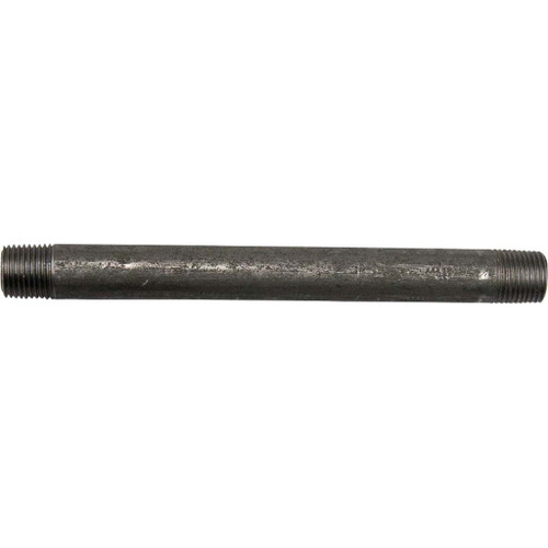 1/8" x 5" Welded Steel Nipple, Sch. 40 Black Pipe Fitting, Class 150 - BP6018X5