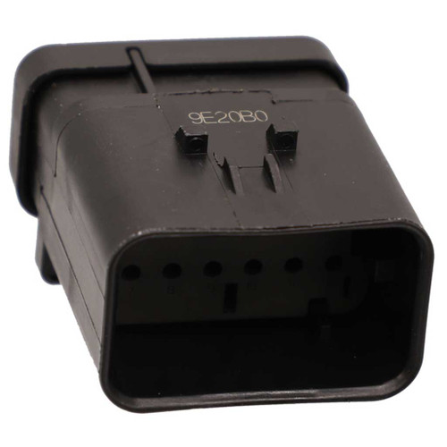 12 Positions Cap Housing Black, Key B Gray