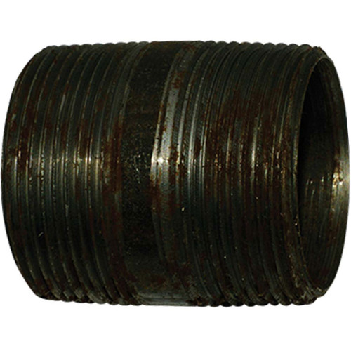 1/2" x 2" Welded Steel Nipple, Sch. 40 Black Pipe Fitting, Class 150 - BP6012X2 1/2" x 2" Welded Steel Nipple, Sch. 40 Black Pipe Fitting, Class 150 - BP6012X2