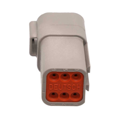 20-14 AWG, Receptacle, 6 Positions DT