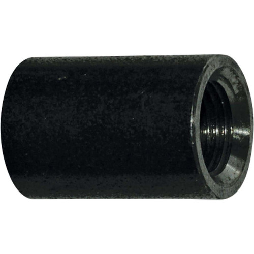 1/8" Merchant Steel Coupling, Sch. 40 Black Pipe Fitting, Class 150 - BP13018