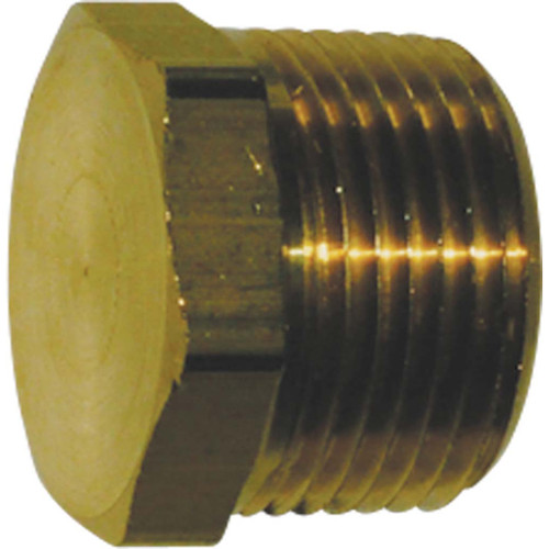 3/4 MPT, Brass Pipe Hex Head Plug - 3152X12 3/4 MPT, Brass Pipe Hex Head Plug - 3152X12