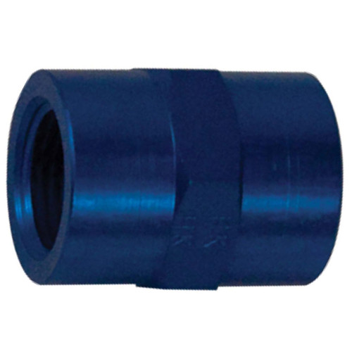1/2" Female NPT, AN Female Pipe Coupling, Aluminum 1/2" Female NPT, AN Female Pipe Coupling, Aluminum