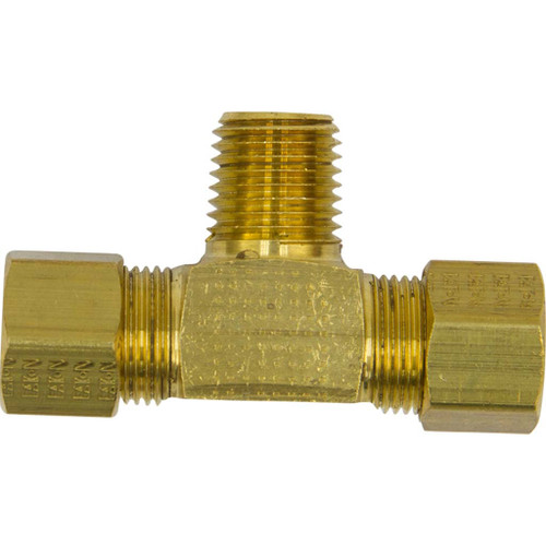 5/16" Tube O.D. x 1/8" MPT, Compression Male Branch Tee - 72X5 5/16" Tube O.D. x 1/8" MPT, Compression Male Branch Tee - 72X5