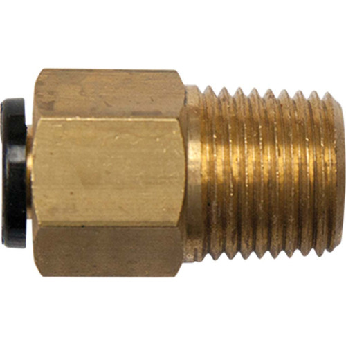 3/8" Tube O.D. x 1/2" MPT, Male Connectors, DOT Composite Push to Connect 3/8" Tube O.D. x 1/2" MPT, Male Connectors, DOT Composite Push to Connect