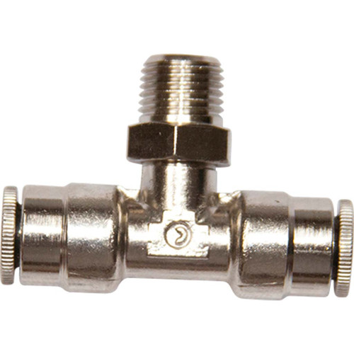 5/32" Tube O.D. x 1/8" MPT, Push Connect, Inch Male Branch Tee Swivel - 1172X2.5S