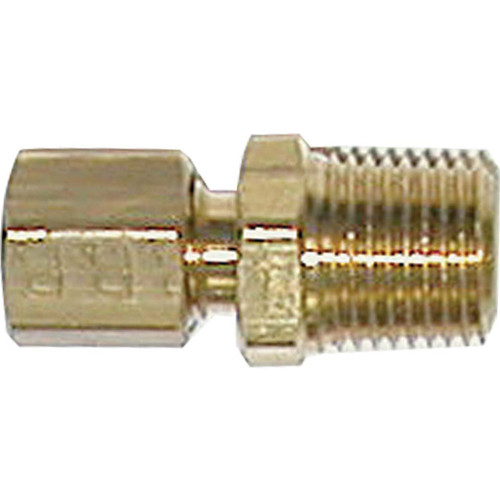 5/16" Tube O.D. x 1/4" MPT, Compression Male Connectors - 68X5X4 5/16" Tube O.D. x 1/4" MPT, Compression Male Connectors - 68X5X4