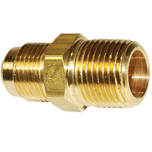 1/2" Tube O.D. x 1/2" MPT, SAE 45 deg Flare Male Connector - 48X8X8