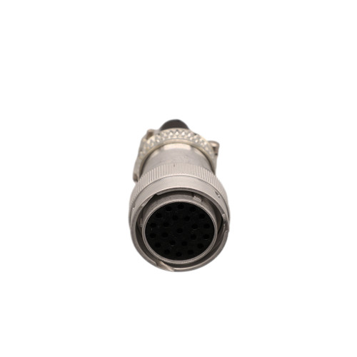 20-14 AWG, Receptacle, 23 Positions HD30 with Backshell and Cable Clamp 20-14 AWG, Receptacle, 23 Positions HD30 with Backshell and Cable Clamp