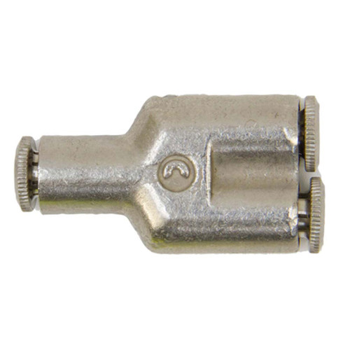 4 mm Tube O.D., Push Connect, Metric Union Y - 1107X4M 4 mm Tube O.D., Push Connect, Metric Union Y - 1107X4M