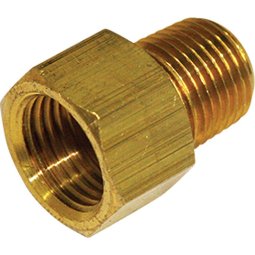 1/4" Tube O.D. x 1/8" MPT, Inverted Flare Male Connector - 202X4 1/4" Tube O.D. x 1/8" MPT, Inverted Flare Male Connector - 202X4