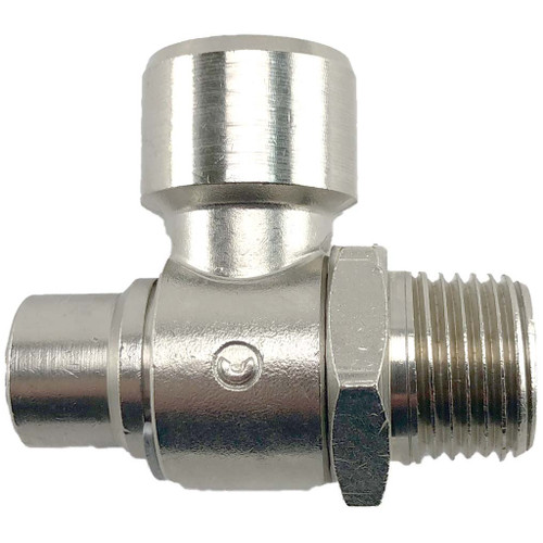 1/4" Thread x 1/4" NPTF, Push Connect, Flow Controls SCU - Banjo Thread - A557SCUX4X4