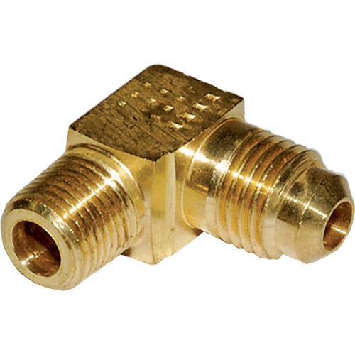 3/4" Tube O.D. x 3/4 MPT, SAE 45 deg Flare 90 deg Male Elbow - 49X12X12
