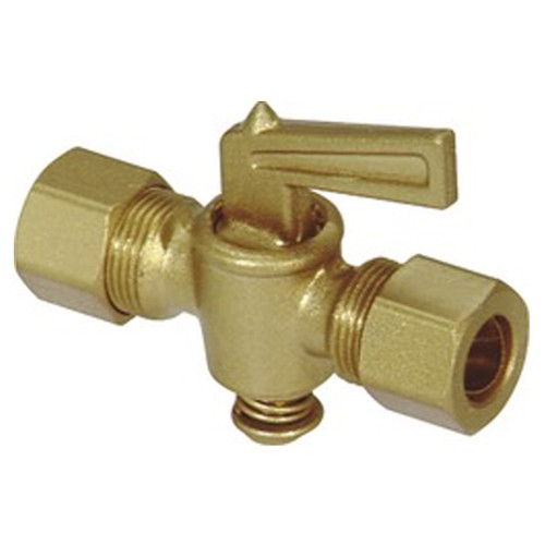 3/8 Tube O.D., Compression Double Ground Plug & Shut Offs - A6779S 3/8 Tube O.D., Compression Double Ground Plug & Shut Offs - A6779S