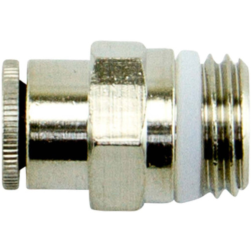 1/4" Tube O.D. x 10-32 MPT, Push Connect Plus Male Connector - 1168X4A