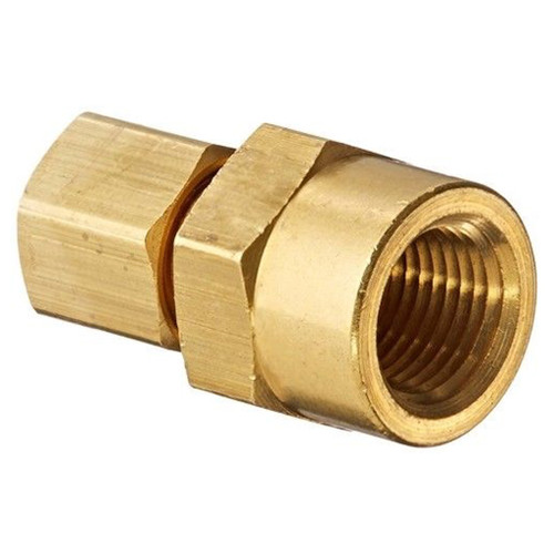 1/4" Tube O.D. x 1/8" FPT, Self Align Female Connector - 661X4 1/4" Tube O.D. x 1/8" FPT, Self Align Female Connector - 661X4
