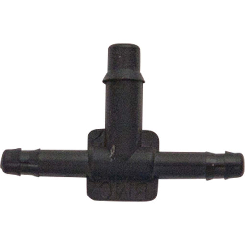 1/8" x 1/8" x 3/16" Tube I.D. 3 Way Tee - Vacuum Hose 1/8" x 1/8" x 3/16" Tube I.D. 3 Way Tee - Vacuum Hose