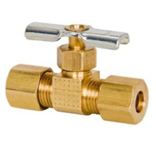 1/4 Tube O.D. x 1/8 MPT, Inverted Straightway Needle Valve - A735 1/4 Tube O.D. x 1/8 MPT, Inverted Straightway Needle Valve - A735