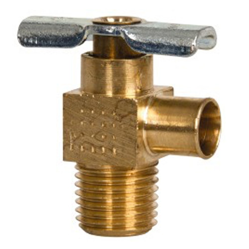 1/4 MPT, Angle Bib Drain - Style 2 Drain Cock 1/4 MPT, Angle Bib Drain - Style 2 Drain Cock