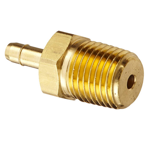 5/32" Tube O.D. x 1/8" MPT, Mini-Barb Male Connector - 1068X2.5X2 5/32" Tube O.D. x 1/8" MPT, Mini-Barb Male Connector - 1068X2.5X2