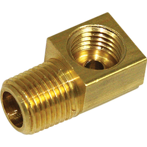 5/16" Tube O.D. x 1/8" MPT, Inverted Flare 90 deg Male Elbow - 402X5 5/16" Tube O.D. x 1/8" MPT, Inverted Flare 90 deg Male Elbow - 402X5