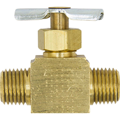 1/4 MPT, Male Pipe Double Needle Valve
