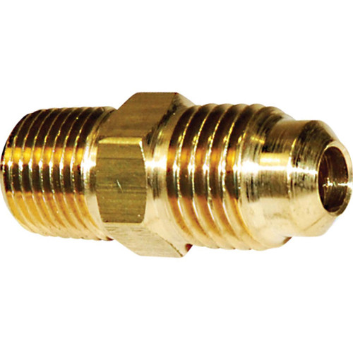 1/8" Tube O.D. x 1/8" MPT, SAE 45 Degree Flare Male Connector 1/8" Tube O.D. x 1/8" MPT, SAE 45 Degree Flare Male Connector