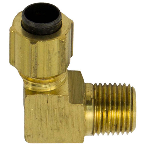 1/4" Tube O.D. x 1/8" MPT, Polyline Flareless Male Elbow - 1269X4