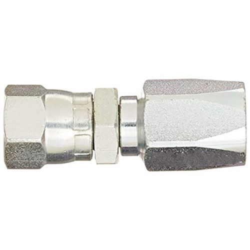 1/2" JIC 37 deg Female Swivel, 213 N Series, Field Attachable Hose Fittings - 21308N608 1/2" JIC 37 deg Female Swivel, 213 N Series, Field Attachable Hose Fittings - 21308N608