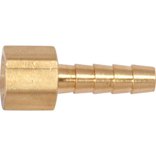 1/4" Hose x 1/8" Female Pipe (NPTF), 105 B Series, Field Attachable Hose Fitting 1/4" Hose x 1/8" Female Pipe (NPTF), 105 B Series, Field Attachable Hose Fitting