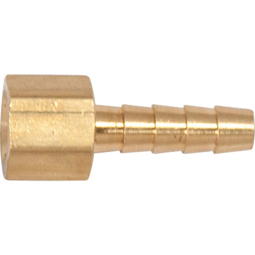5/16" Hose x 1/8" Female Pipe (NPTF), 105 B Series, Field Attachable Hose Fitting 5/16" Hose x 1/8" Female Pipe (NPTF), 105 B Series, Field Attachable Hose Fitting