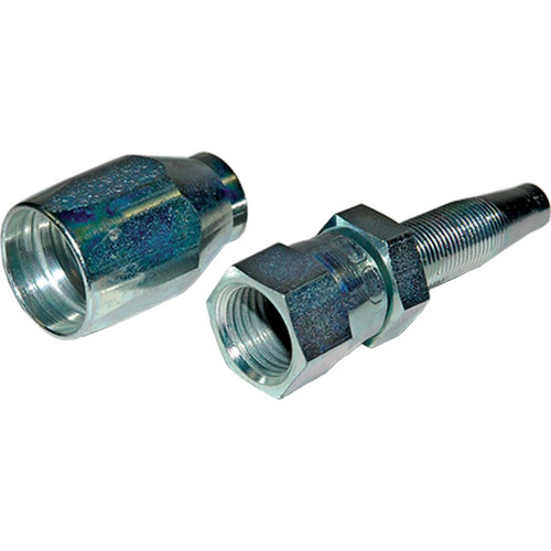 3/8" JIC 37 deg Female Swivel, 247 N Series, Field Attachable Hose Fittings - 24706N606 3/8" JIC 37 deg Female Swivel, 247 N Series, Field Attachable Hose Fittings - 24706N606
