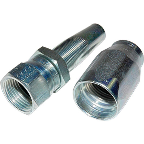1/2" JIC 37 deg Female Swivel, 247 N Series, Field Attachable Hose Fittings - 24710N608