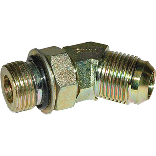 5/8 x 5/8 45 Deg Elbow Straight O-Ring, JIC 37 Deg, Hose Adapters 5/8 x 5/8 45 Deg Elbow Straight O-Ring, JIC 37 Deg, Hose Adapters