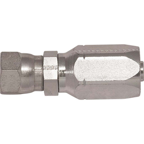 1/2" JIC 37 deg Female Swivel, 425 N Series, Field Attachable Hose Fittings - 42508N608 1/2" JIC 37 deg Female Swivel, 425 N Series, Field Attachable Hose Fittings - 42508N608