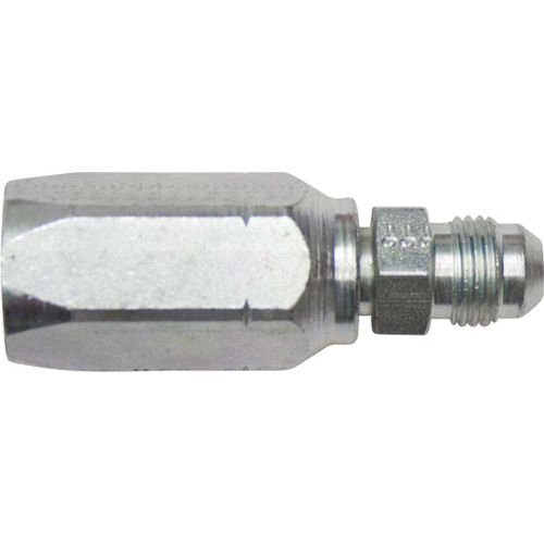 3/8" JIC 37 deg Male Rigid, 104 N Series, Field Attachable Hose Fittings - 10406N506 3/8" JIC 37 deg Male Rigid, 104 N Series, Field Attachable Hose Fittings - 10406N506