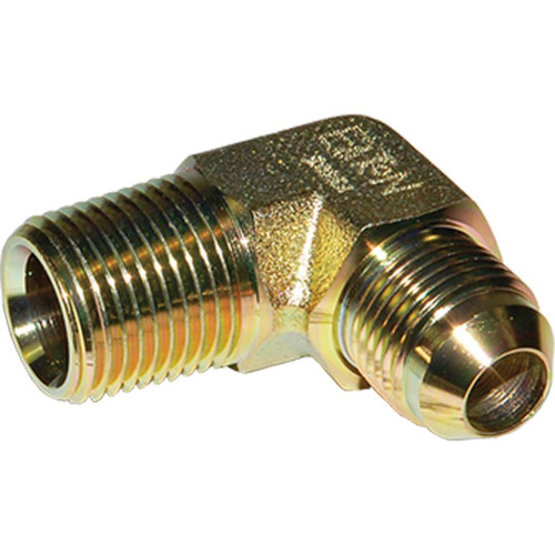 1/2" x 1/2" 90 Degree Male Elbow, JIC 37 Degree, Hose Adapters 1/2" x 1/2" 90 Degree Male Elbow, JIC 37 Degree, Hose Adapters