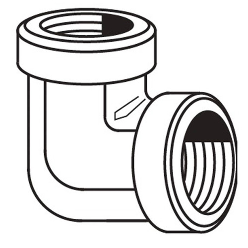 1/8" x 1/8" 90 Degree Female Elbow, Steel Hose Adapters 1/8" x 1/8" 90 Degree Female Elbow, Steel Hose Adapters