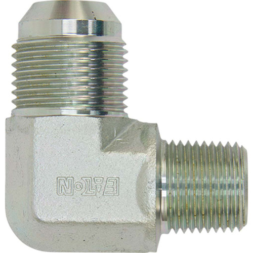 3/4" x 1/2" 90 Degree Male Elbow, JIC 37 Degree, Hose Adapters 3/4" x 1/2" 90 Degree Male Elbow, JIC 37 Degree, Hose Adapters