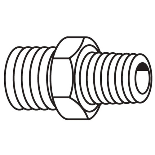 3/8" x 1/2" Adapter, Coll-O-Crimp 338 'P' Series Hose Fittings