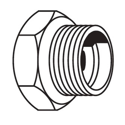 5/8" Plug, Steel Flareless Ermeto Connectors, Hose Adapters - 7229X10 5/8" Plug, Steel Flareless Ermeto Connectors, Hose Adapters - 7229X10