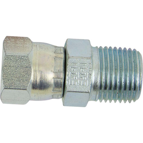 1/2" x 1/2" Female 37 deg JIC Swivel to Male Pipe Adapter, Swivel Adapters, Hose Adapters
