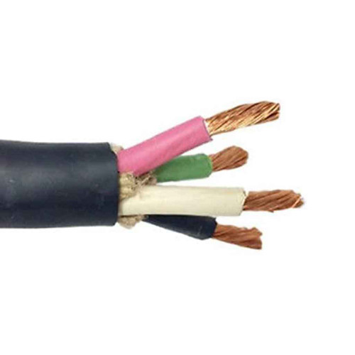 18 AWG, Black, 250 ft HD Neoprene Shop Cable - 4 Wire