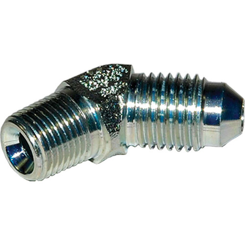 3/8" x 1/8" 45 deg Male Elbow, JIC 37 Degree, Hose Adapters