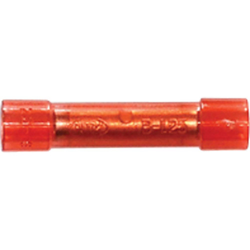 22-18 AWG, Butt Splice Terminal, Nylon Insulated 22-18 AWG, Butt Splice Terminal, Nylon Insulated
