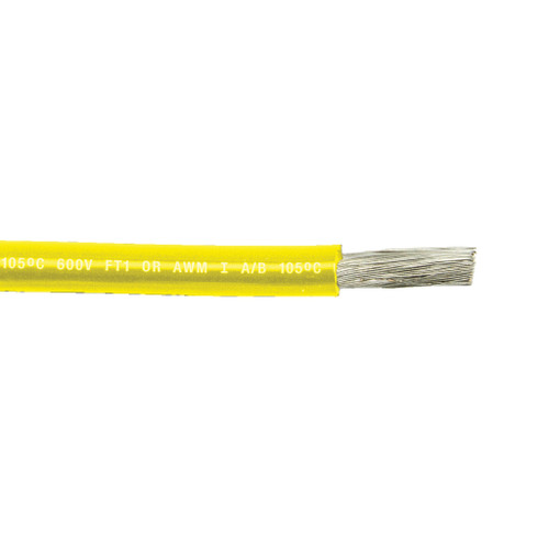 8 AWG, Yellow, 100 Marine Rated Battery Cable 8 AWG, Yellow, 100 Marine Rated Battery Cable