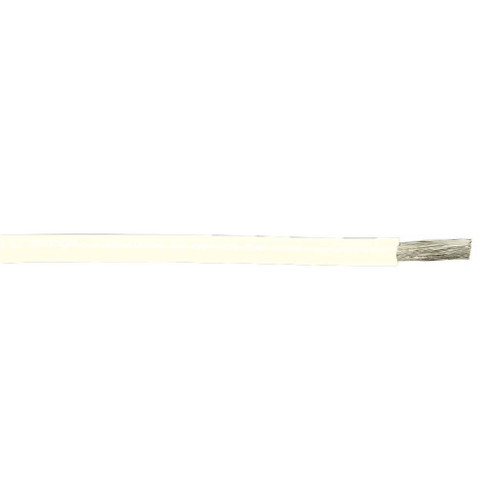 8 AWG, White, 25 Marine Rated Battery Cable