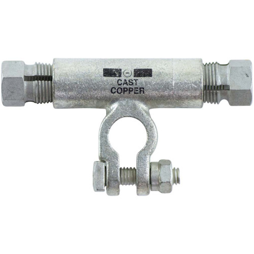 2/0 AWG, Flag, Negative, Orange, Battery Terminal Quick Compression