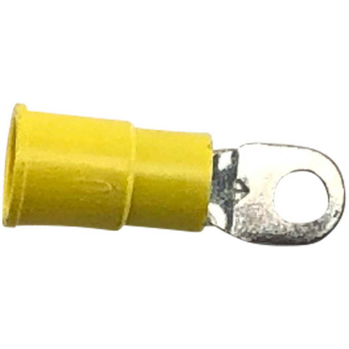 12-10 AWG, #6 Stud Size, Ring Terminal, Vinyl Insulated 12-10 AWG, #6 Stud Size, Ring Terminal, Vinyl Insulated