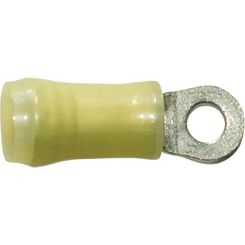 12-10 AWG, Narrow #6 Stud Size, Ring Terminal, Nylon Insulation 12-10 AWG, Narrow #6 Stud Size, Ring Terminal, Nylon Insulation